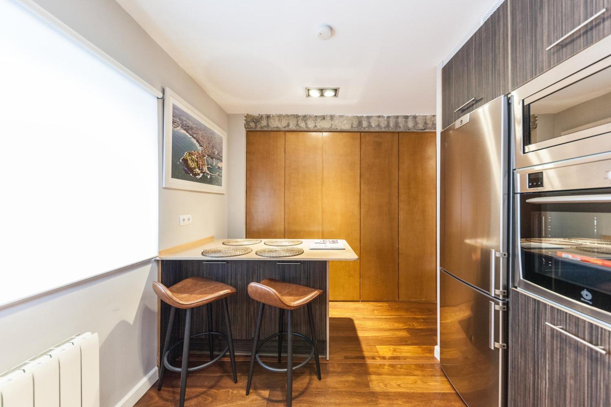 Apartamento El Espigon Gijon Bagian luar foto