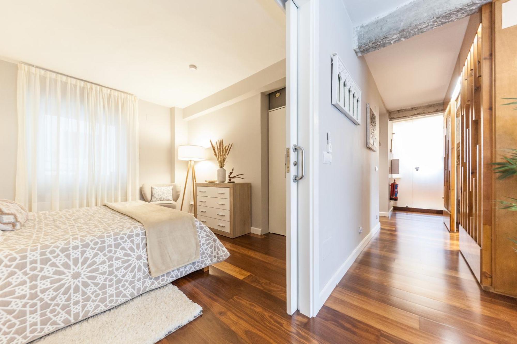 Apartamento El Espigon Gijon Bagian luar foto